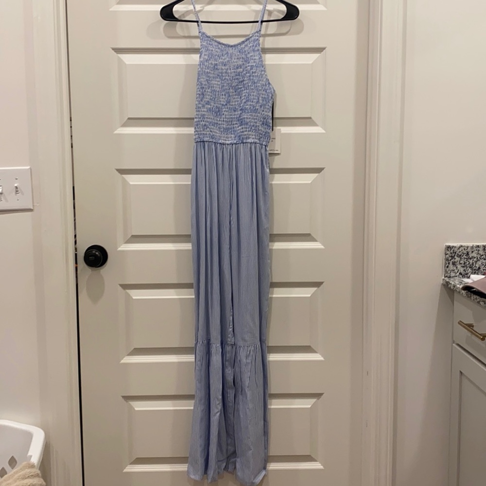 Flare leg jumpsuit